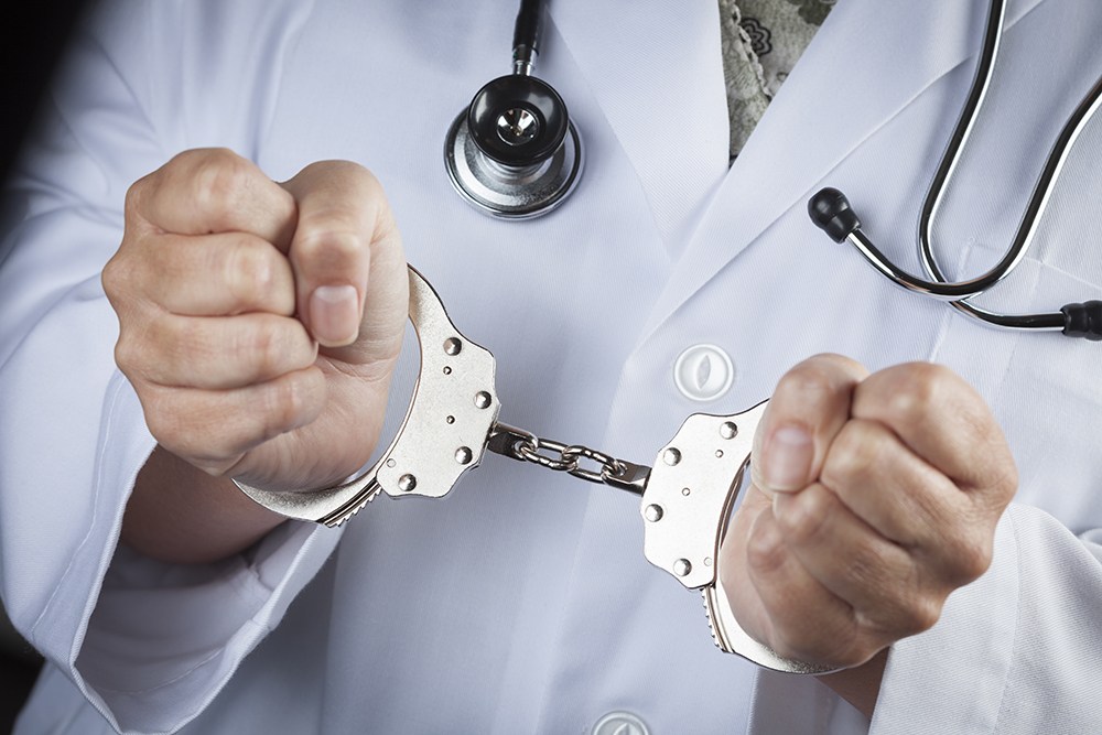 Will my doctor go to jail?